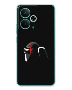 Чохол для Realme 14T з картинкою «Among Us шолом»