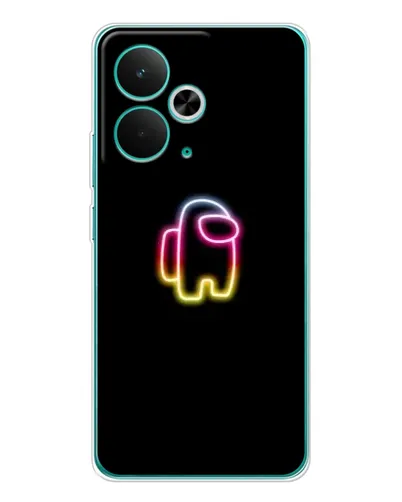 Чохол для Realme 14T з картинкою «Among Us градієнт»