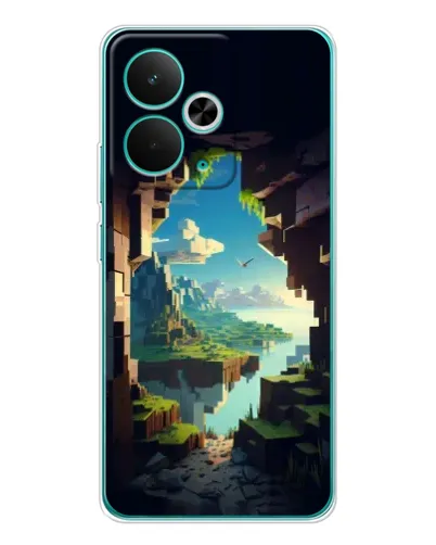 Чохол для Realme 14T з картинкою «Вид з печери» Чохол для Realme 14T з картинкою «Вид з печери»