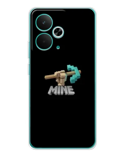 Чохол для Realme 14T з картинкою «Алмазне кайло» Чохол для Realme 14T з картинкою «Алмазне кайло»