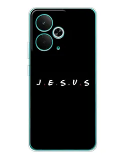 Чохол для Realme 14T з картинкою «Крапки віри J.E.S.U.S.»