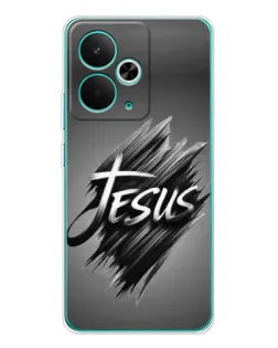 Чохол для Realme 14T з картинкою «Напис Jesus Graffiti»