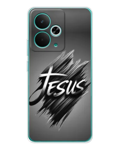 Чохол для Realme 14T з картинкою «Напис Jesus Graffiti»
