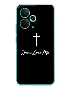 Чохол для Realme 14T з картинкою «Ісус любить тебе»