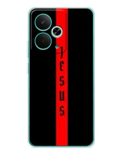 Чохол для Realme 14T з картинкою «Червона лінія віри»