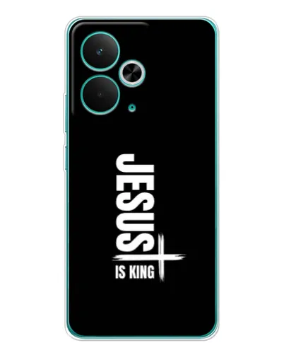 Чохол для Realme 14T з картинкою «Вертикаль віри Jesus»