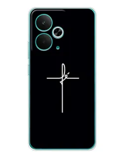 Чехол для Realme 14T с картинкой «Тонкий крест» Чехол для Realme 14T с картинкой «Тонкий крест»