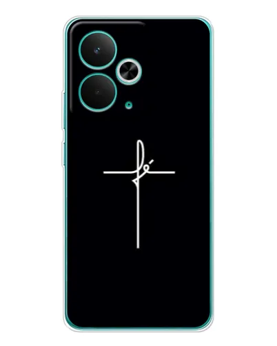 Чехол для Realme 14T с картинкой «Тонкий крест» Чехол для Realme 14T с картинкой «Тонкий крест»