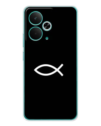 Чехол для Realme 14T с картинкой «Символ рыбы Jesus» Чехол для Realme 14T с картинкой «Символ рыбы Jesus»