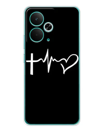 Чехол для Realme 14T с картинкой «Пульс веры» Чехол для Realme 14T с картинкой «Пульс веры»