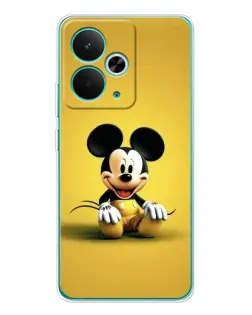 Чехол для Realme 14T с картинкой «Микки на желтом» Чехол для Realme 14T с картинкой «Микки на желтом»