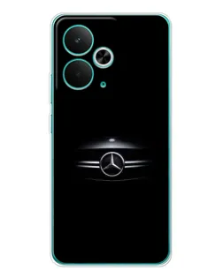 Чехол для Realme 14T с картинкой «Mercedes — абстрактные линии»