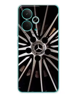 Чехол для Realme 14T с картинкой «Диск Mercedes»