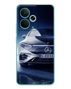 Чехол для Realme 14T с картинкой «Mercedes EQ — будущее»