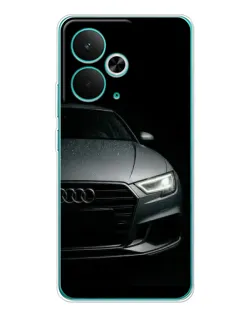Чехол для Realme 14T с картинкой «Audi — детализация кузова» Чехол для Realme 14T с картинкой «Audi — детализация кузова»