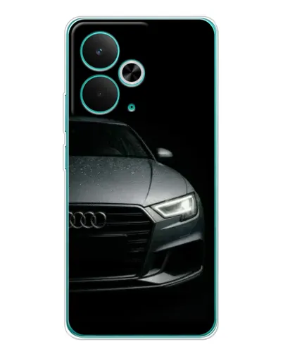 Чехол для Realme 14T с картинкой «Audi — детализация кузова»