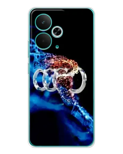 Чехол для Realme 14T с картинкой «Энергия лого Audi»