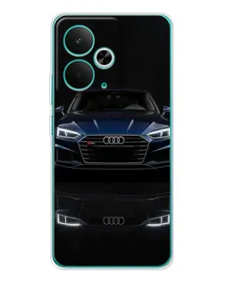 Чехол для Realme 14T с картинкой «Audi — ночное отражение» Чехол для Realme 14T с картинкой «Audi — ночное отражение»