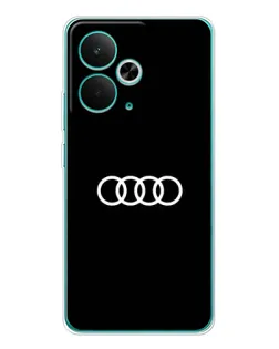 Чехол для Realme 14T с картинкой «Audi White Logo» Чехол для Realme 14T с картинкой «Audi White Logo»