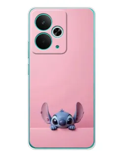 Чехол для Realme 14T с картинкой «Stitch выглядывает» Чехол для Realme 14T с картинкой «Stitch выглядывает»