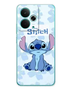 Чехол для Realme 14T с картинкой «Stitch среди цветов» Чехол для Realme 14T с картинкой «Stitch среди цветов»