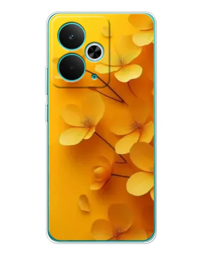 Чехол для Realme 14T с картинкой «Золотые лепестки» Чехол для Realme 14T с картинкой «Золотые лепестки»