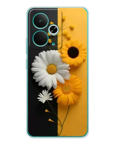 Чехол для Realme 14T с картинкой «Подсолнух и ромашка» Чехол для Realme 14T с картинкой «Подсолнух и ромашка»