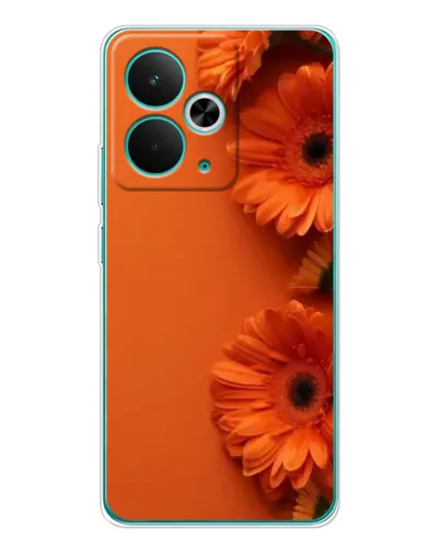 Чехол для Realme 14T с картинкой «Оранжевые герберы» Чехол для Realme 14T с картинкой «Оранжевые герберы»