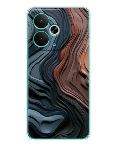 Чохол для Realme 14T з картинкою «Кольорові хвилі каньйону» Чохол для Realme 14T з картинкою «Кольорові хвилі каньйону»