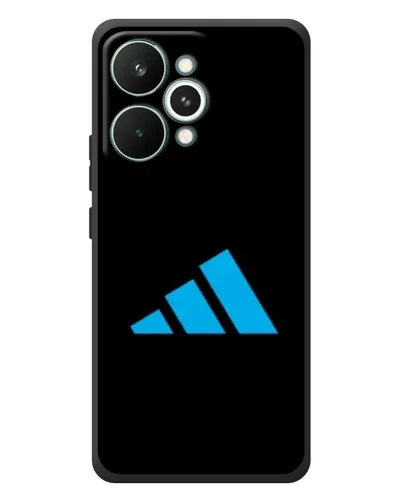 Чехол для Realme 15 Pro с картинкой «Adidas Cyan Logo»