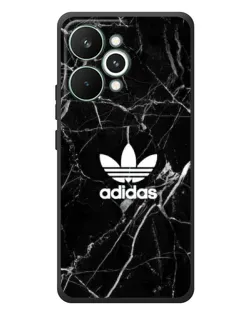 Чехол для Realme 15 Pro с картинкой «Белый мрамор Adidas»