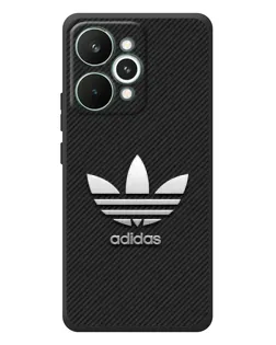 Чехол для Realme 15 Pro с картинкой «Adidas Карбоновая текстура»