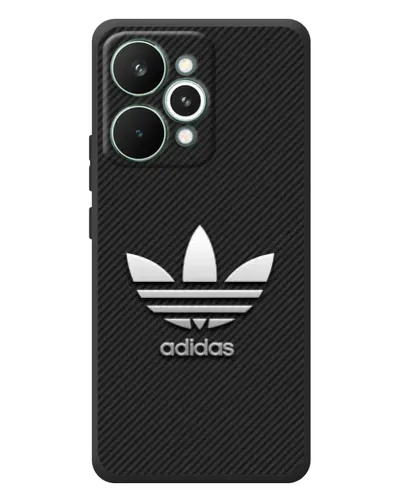 Чехол для Realme 15 Pro с картинкой «Adidas Карбоновая текстура»