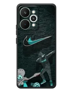 Чехол для Realme 15 Pro с картинкой «Спортивный арт Nike»