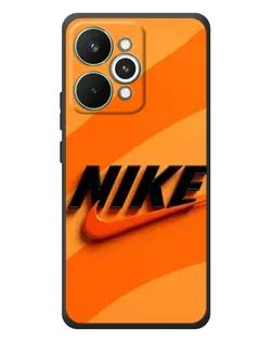 Чехол для Realme 15 Pro с картинкой «Оранжевый драйв Nike»