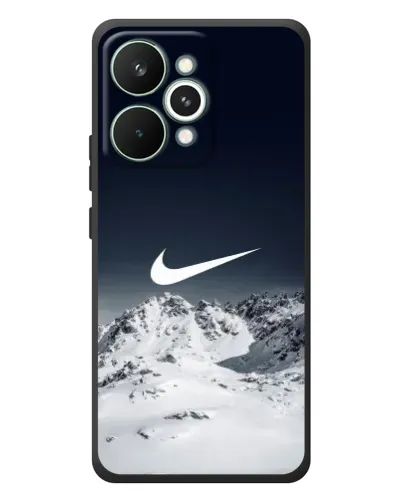 Чехол для Realme 15 Pro с картинкой «Nike — зимние горы» Чехол для Realme 15 Pro с картинкой «Nike — зимние горы»