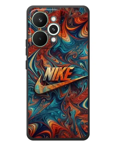 Чехол для Realme 15 Pro с картинкой «Nike в абстракции» Чехол для Realme 15 Pro с картинкой «Nike в абстракции»
