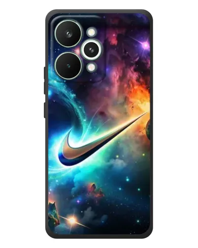 Чехол для Realme 15 Pro с картинкой «Космический Nike Swoosh» Чехол для Realme 15 Pro с картинкой «Космический Nike Swoosh»