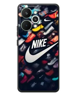 Чехол для Realme 15 Pro с картинкой «Коллекция кроссовок Nike»