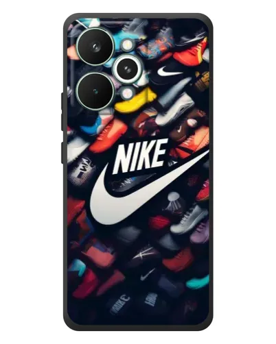 Чехол для Realme 15 Pro с картинкой «Коллекция кроссовок Nike» Чехол для Realme 15 Pro с картинкой «Коллекция кроссовок Nike»