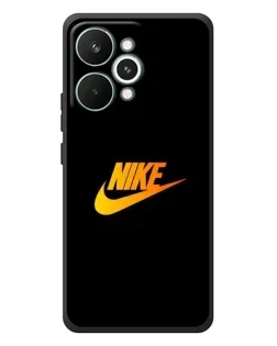 Чехол для Realme 15 Pro с картинкой «Золотой логотип Nike»