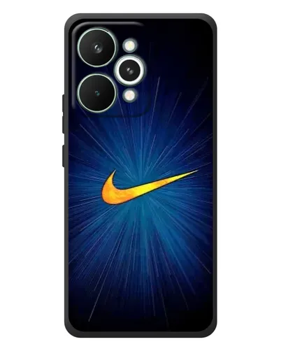 Чехол для Realme 15 Pro с картинкой «Синий пульс Nike» Чехол для Realme 15 Pro с картинкой «Синий пульс Nike»