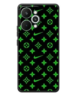 Чехол для Realme 15 Pro с картинкой «Неоновый принт LV» Чехол для Realme 15 Pro с картинкой «Неоновый принт LV»