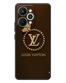 Чехол для Realme 15 Pro с картинкой «LV — золотая печать»