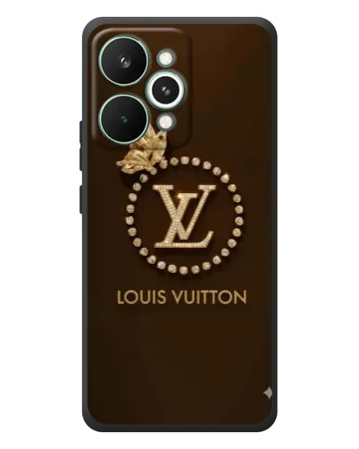 Чехол для Realme 15 Pro с картинкой «LV — золотая печать»