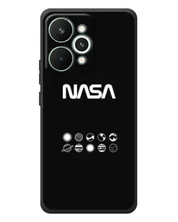 Чехол для Realme 15 Pro с картинкой «NASA — технический принт»