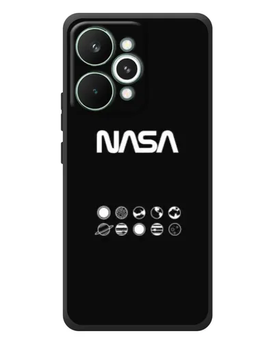 Чехол для Realme 15 Pro с картинкой «NASA — технический принт»