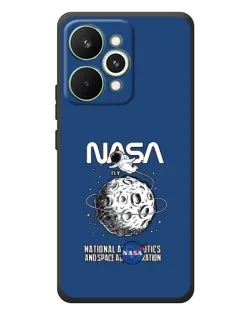 Чехол для Realme 15 Pro с картинкой «NASA — лунная миссия»