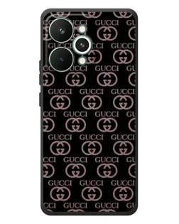 Чехол для Realme 15 Pro с картинкой «Классическая монограмма Gucci»