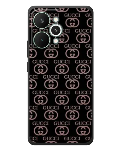 Чехол для Realme 15 Pro с картинкой «Классическая монограмма Gucci»